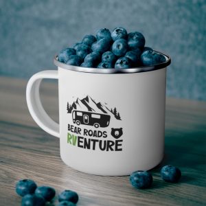 Discover Enamel Camping Mug