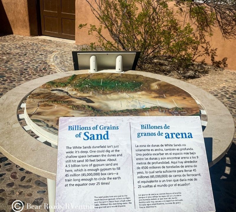 Billions of grains of sand