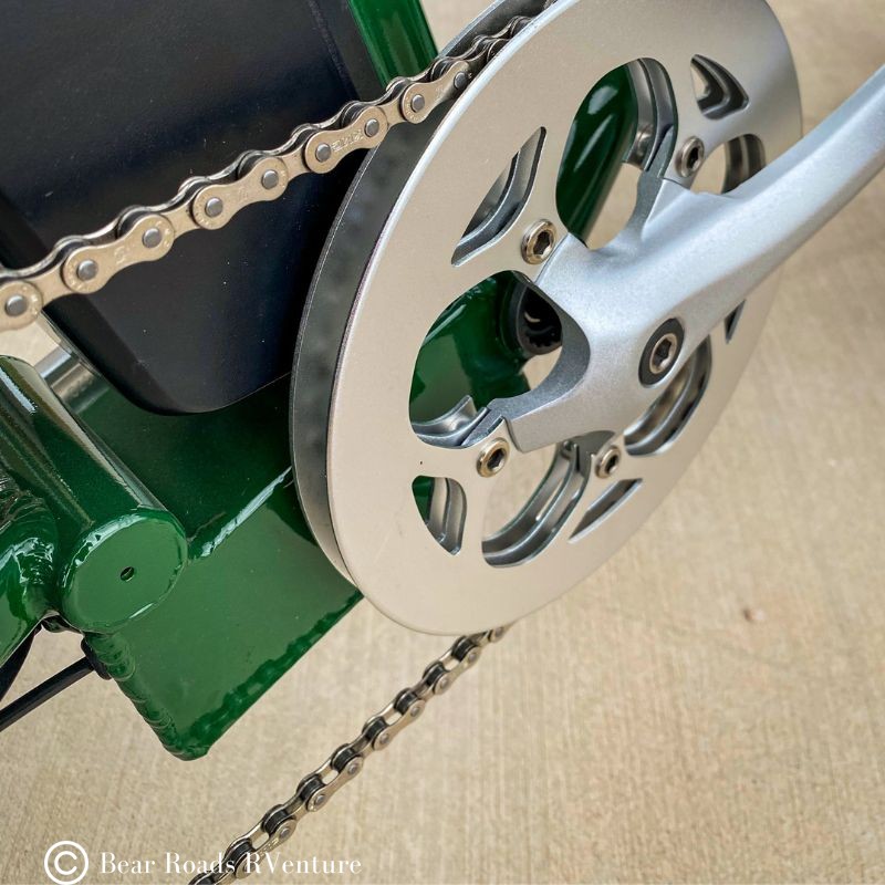 Blix Aveny Skyline electric bike pedalier