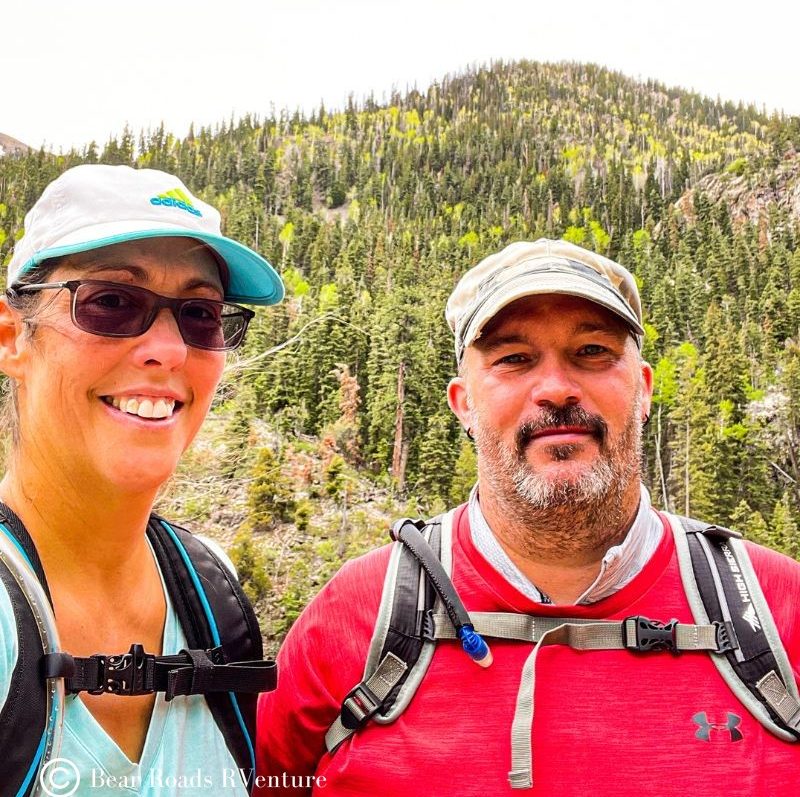 Dany & Ben on a hike Bullion Falls UT