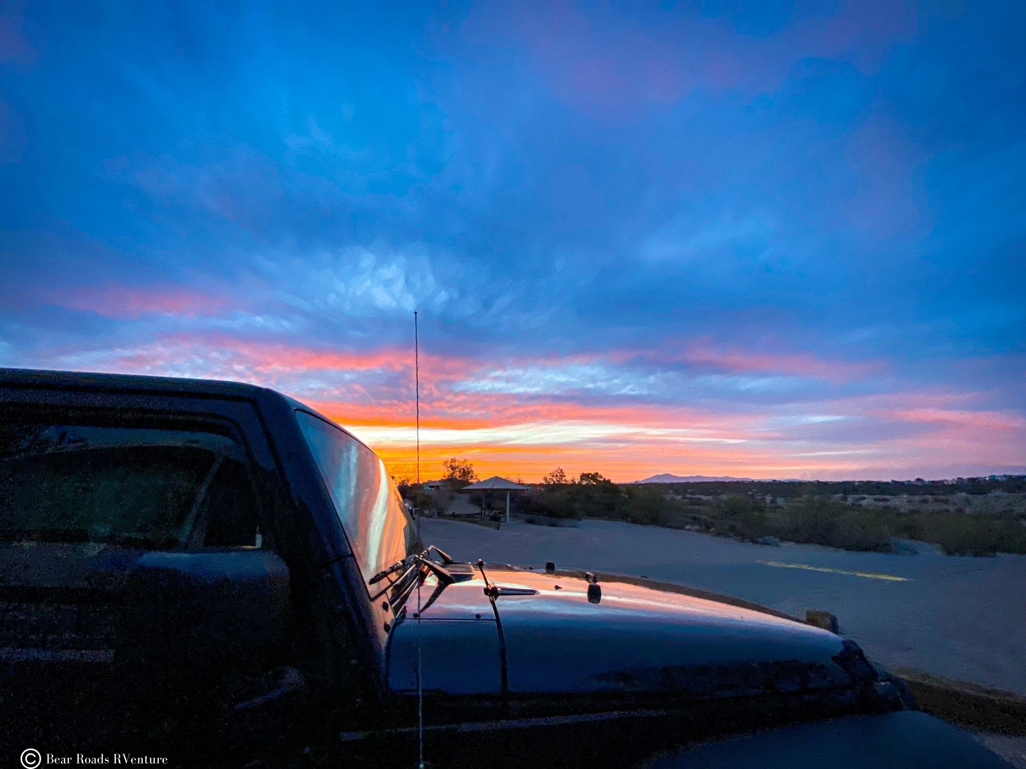 Sunset at Lions Beach - Elephant Butte State Park NM