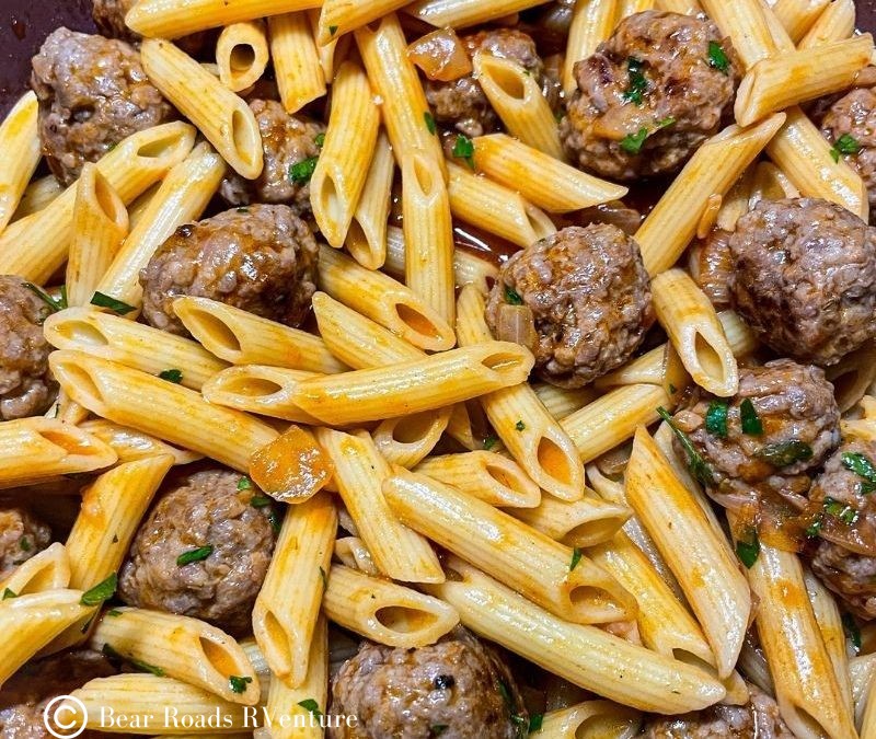 Tunisian-Style Penne Twisted