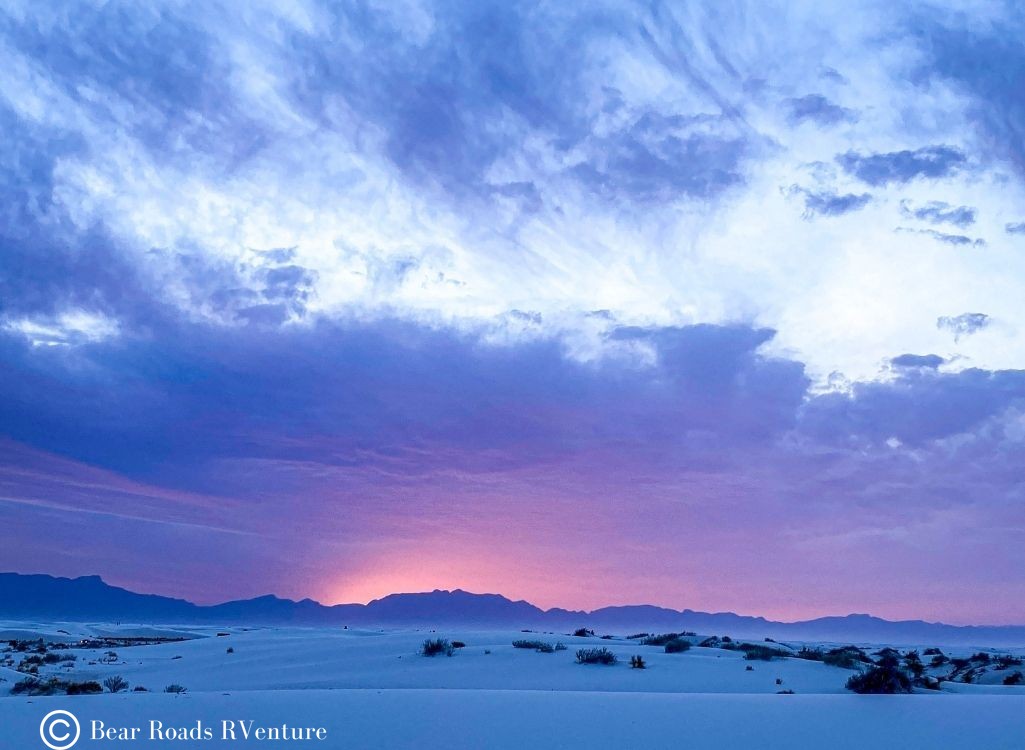 White Sands Sunset